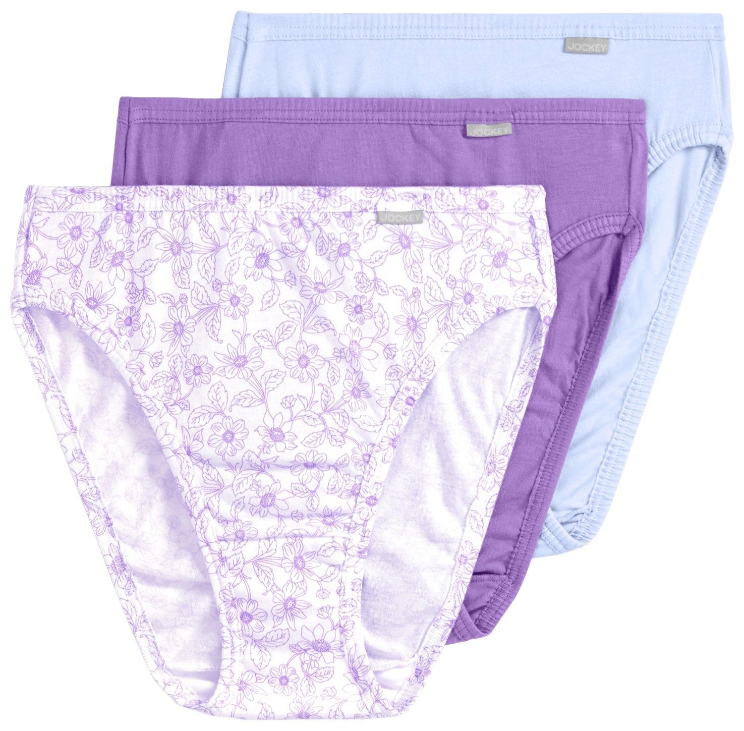 Jockey 3-Pk. Elance Breathe French Cut Panties #1487