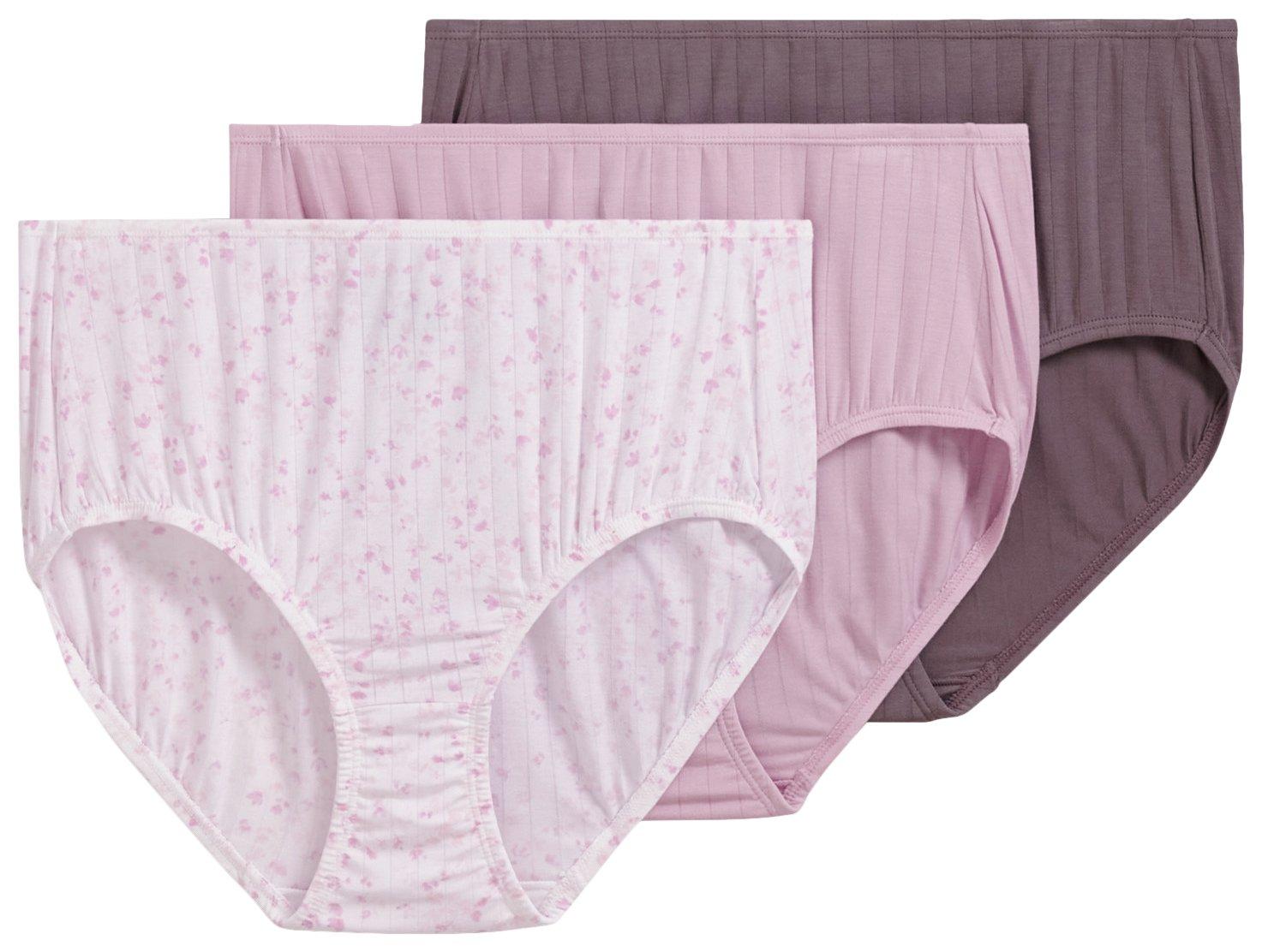 Maidenform, Intimates & Sleepwear, Maidenform Comfort Devotion Thong  Underwear 449 2xl9 Pink Purple Blue Pattern