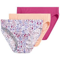 3-Pk. Supersoft Breathe French Cut Panties Style#2371
