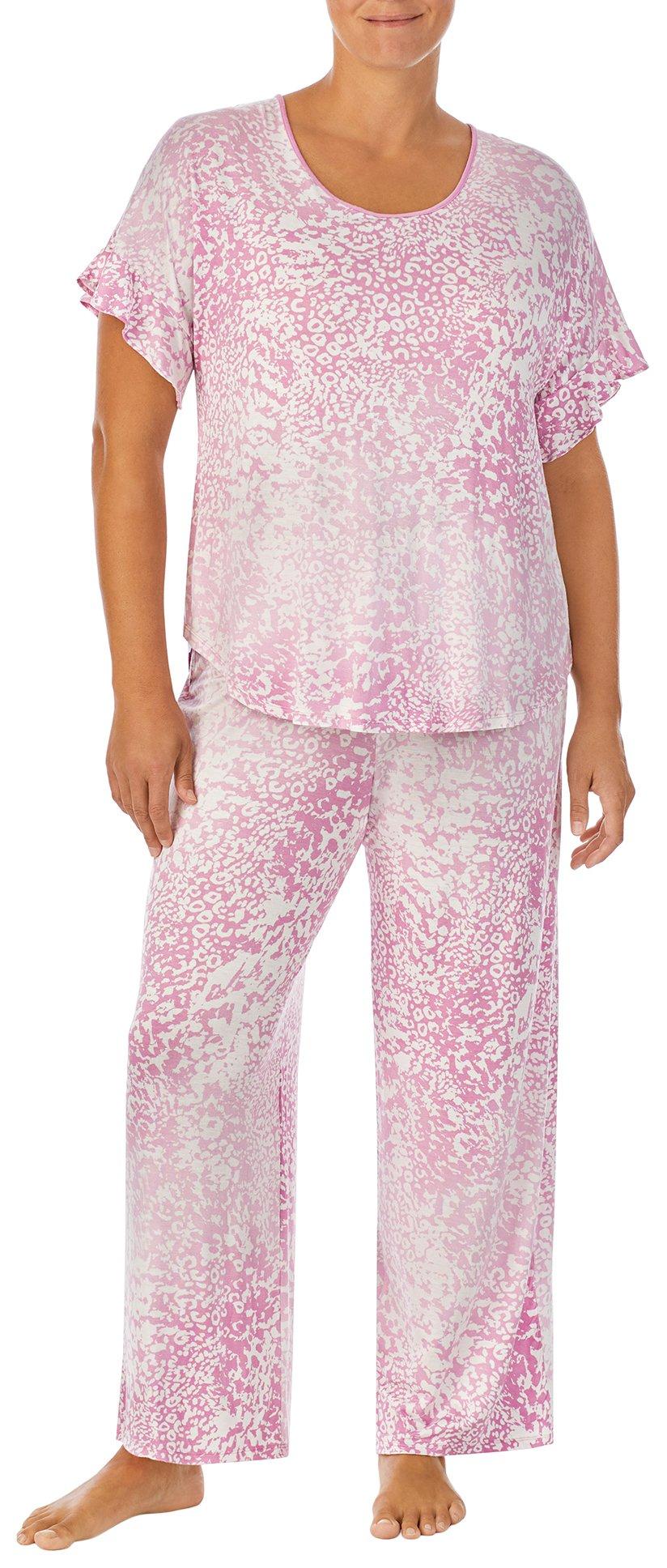 Ellen Tracy Womens 2-Pc. Floral Top & Pants Sleep Set | Bealls Florida