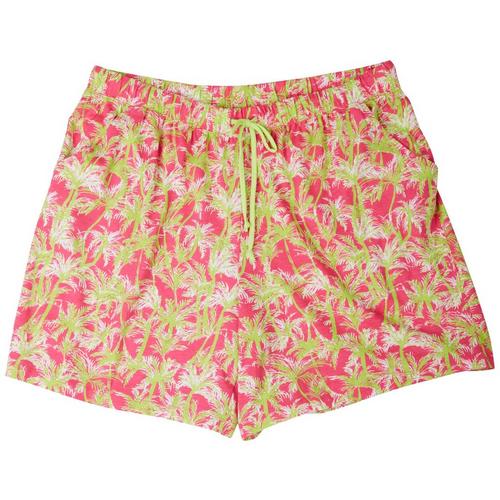 Coral Bay Plus Palm Breeze Pajama Shorts