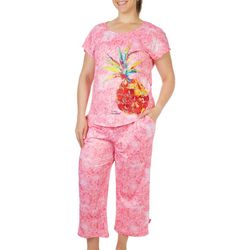 Leoma Lovegrove Womens 2-pc. Love Thy Neighbor Pajama Set