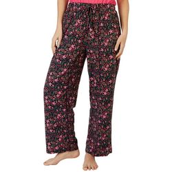 Coral Bay Womans Floral Print Cooling Sleepwear Pajama Pant