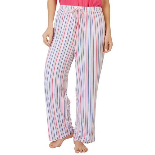 Coral Bay Womans Stripe Print Cooling Sleepwear Pajama