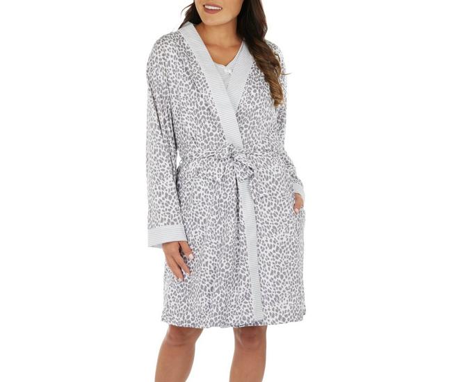 Carole Hochman Ladies' 2-Piece Cotton Capri Pajama Set (Grey, Small) 
