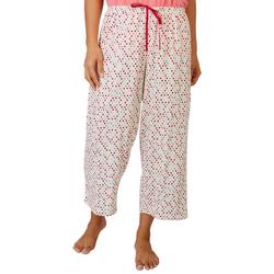 Womens Multi Dots Print Pajama Pants