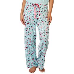Womens Very Cherry Print Pajama Pants