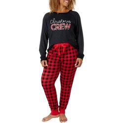 Womens 2-pc Christmas Crew Family Pajama Set