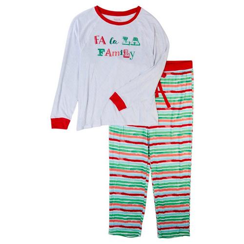 Mens 2-pc Fa La La Family Pajama Set