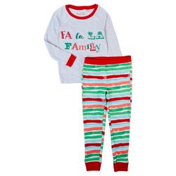 Toddler 2-pc Fa La La Family Pajama Set