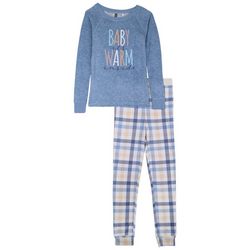 Kids 2 Pc. Warm Winter Wishes Pajama Set