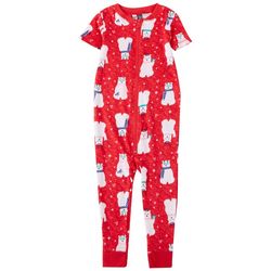 Jaclyn Intimates Baby One Piece Christmas Polar Bear Pajama