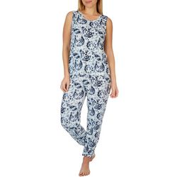 Ink + Ivy Womens 2-Pc. Tie-Dye Pajama Set