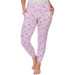 Womens Printed Pajama Joggers