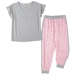 Womens 2-pc. Mini Floral Pajama Set