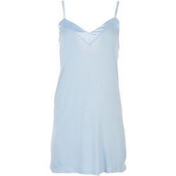 Cozy Rozy Womens Solid Chemise Nightgown