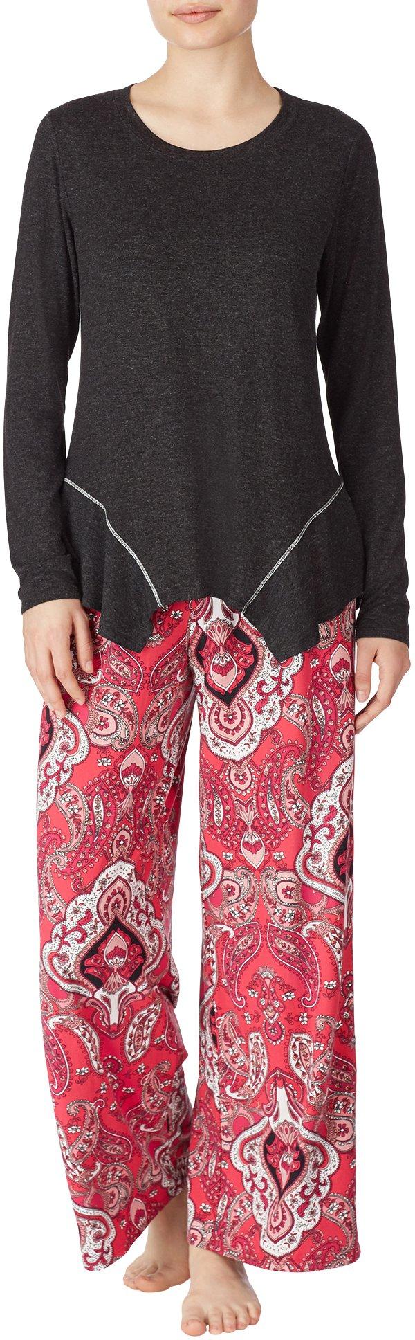 Ellen Tracy Womens Paisley Palazzo Pajama Pants Set Bealls Florida