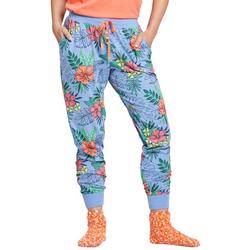 Hibiscus Jogger Pajama Bottoms