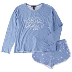Jaclyn Intimates Love 2-Pc. Pajama Shorts Set