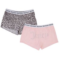 Juicy Couture Womens 2 Pc. Pajama Short Set
