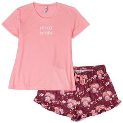 Juniors Be Cool Be Kind Pajama Set