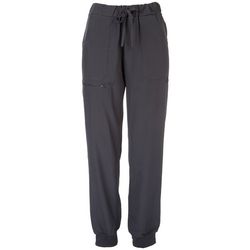DIVINE STRETCH Solid Pocketed Jogger Scrub Pants