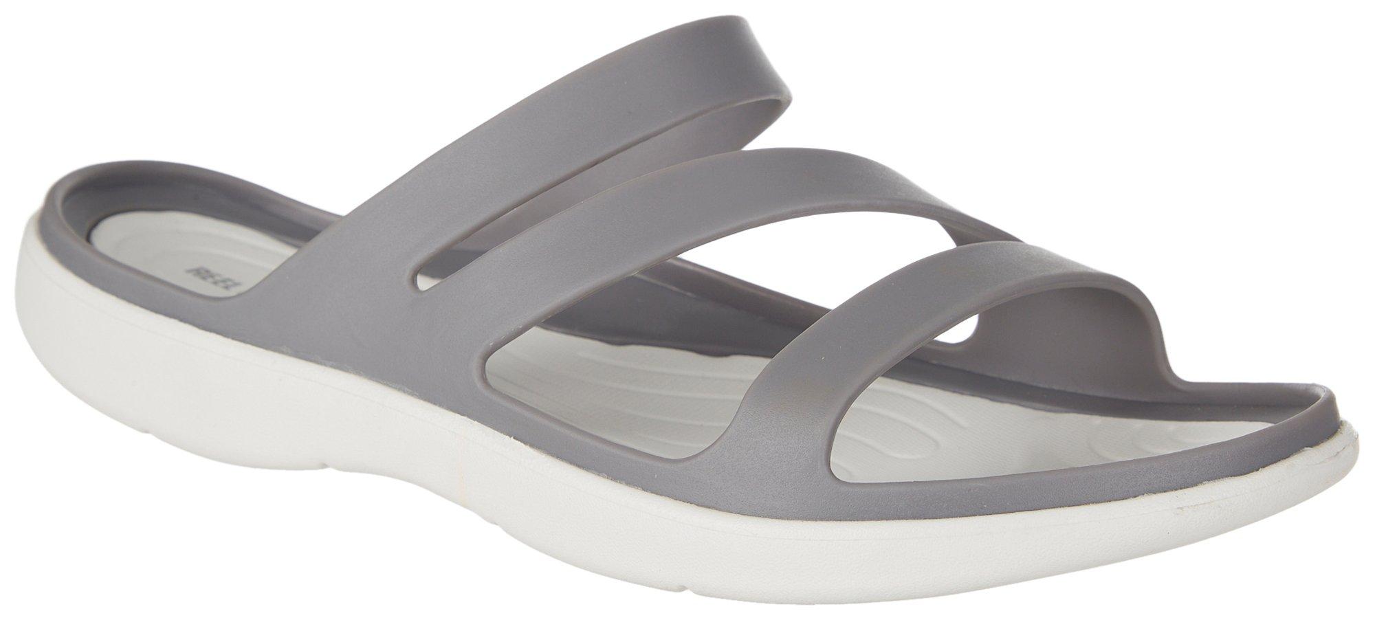 Reel Legends Womens Skimmer Sandals - Gray - 9 M