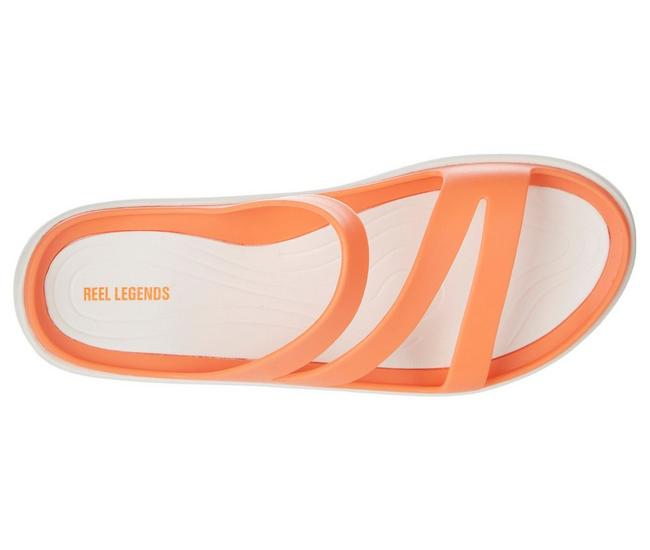 Reel Legends Womens Skimmer Sandals - Coral - 7 M