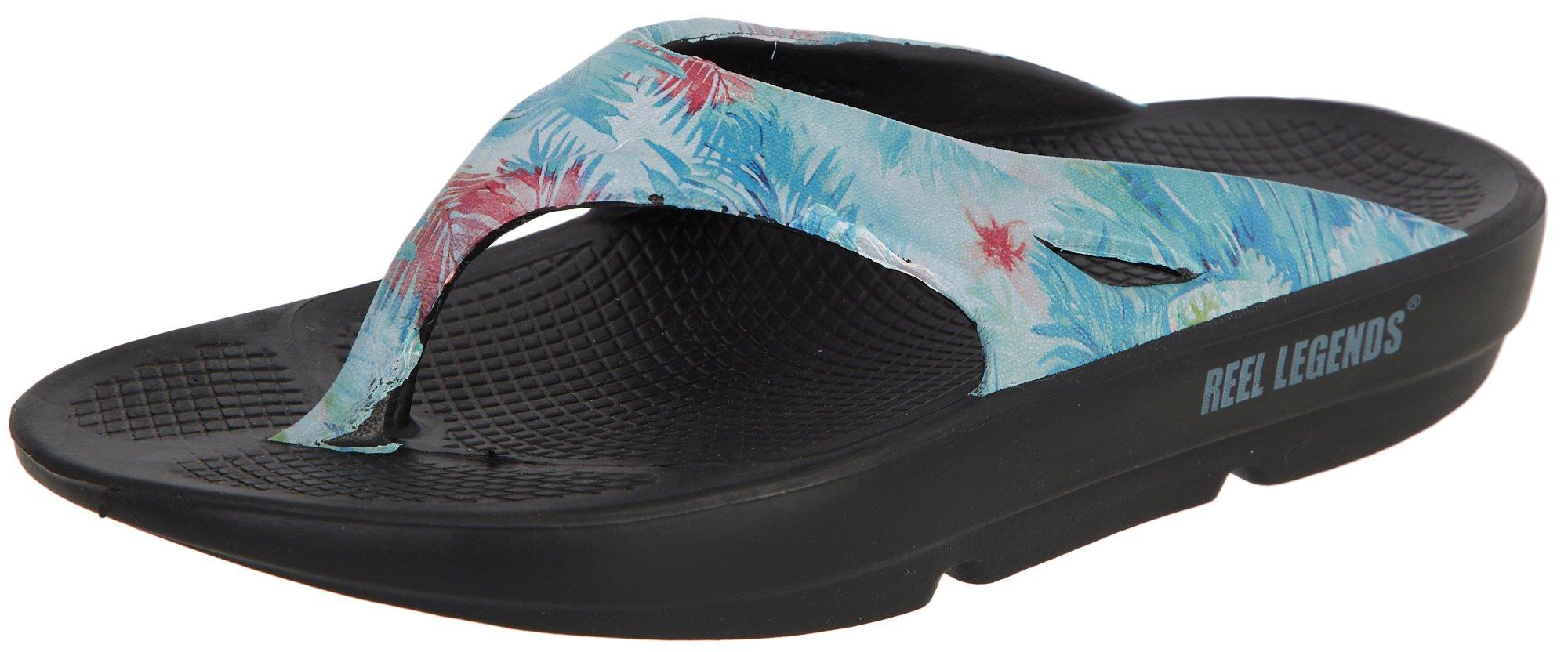 reel legends womens flip flop sandals