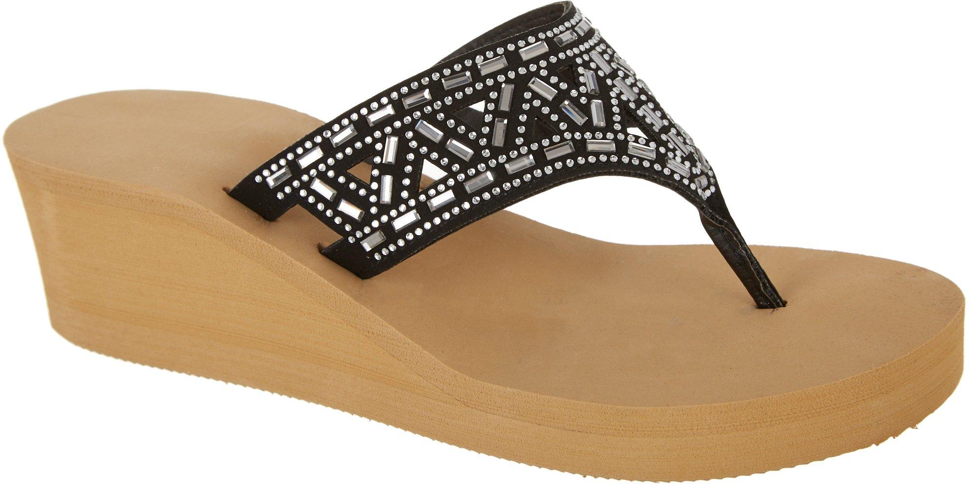 coral bay memory foam sandals