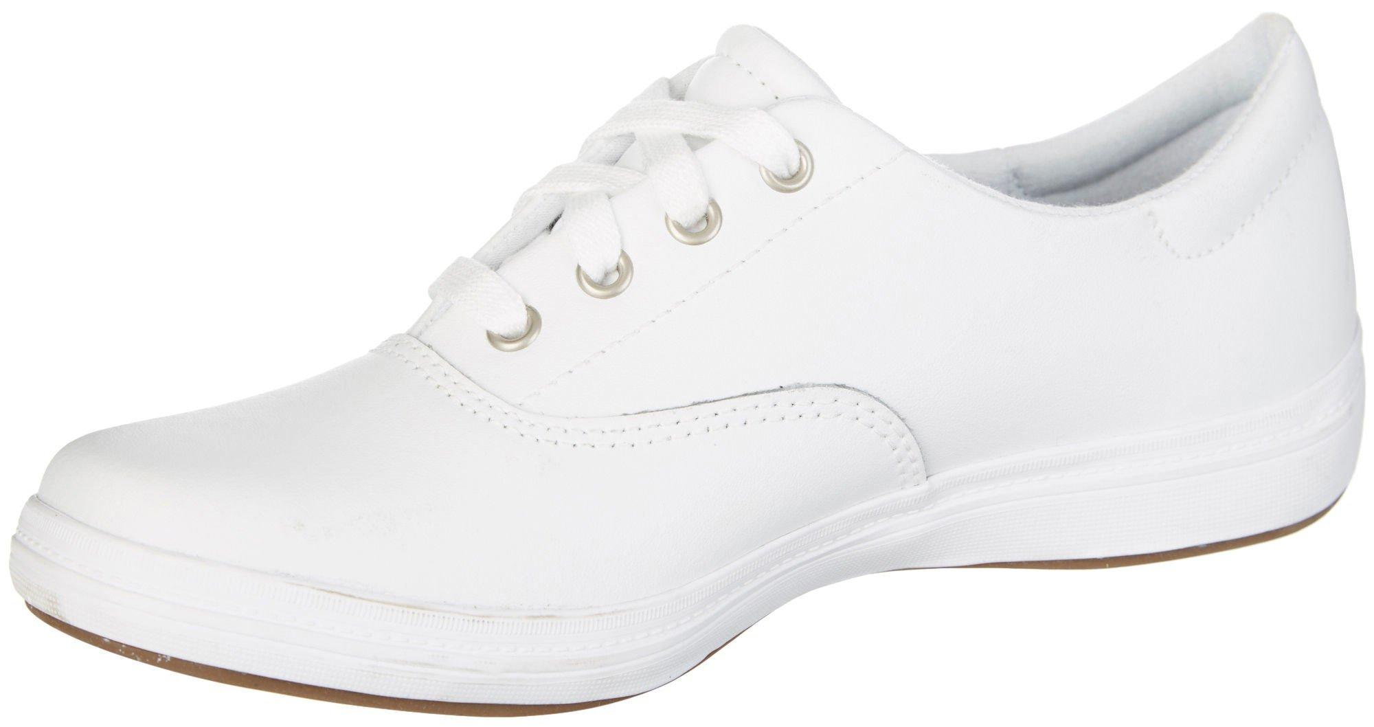 grasshopper white leather sneakers