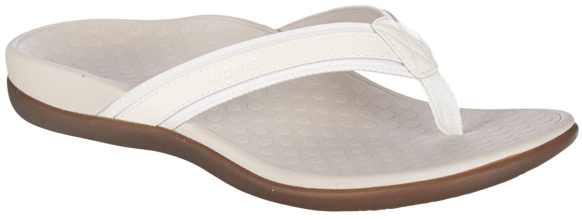 vionic white sandals