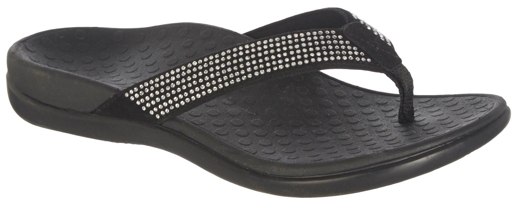 vionic sequin flip flops