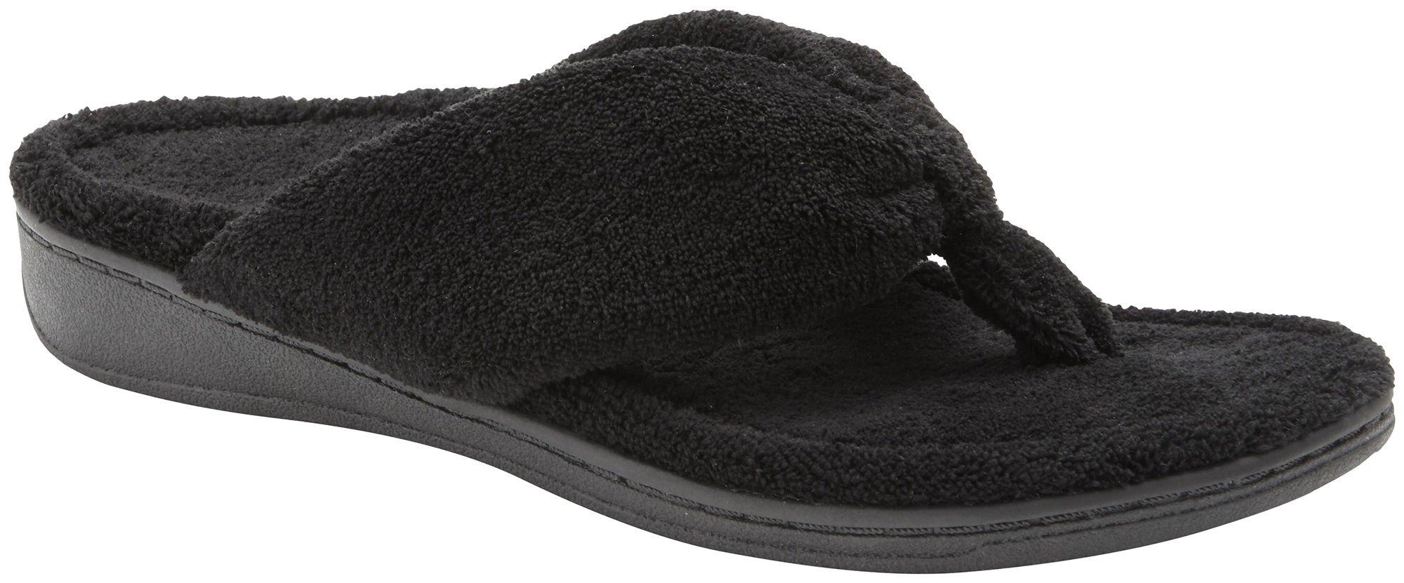 vionic terry thong slippers