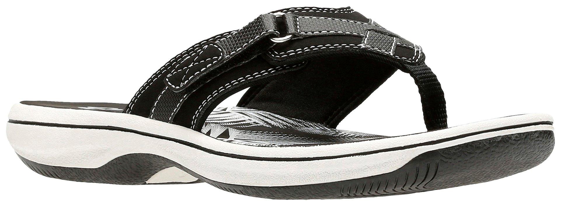 clarks flip flops womens