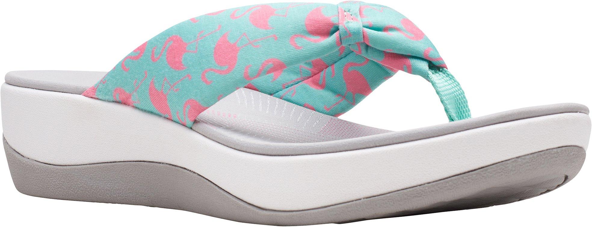 clarks flamingo flip flops