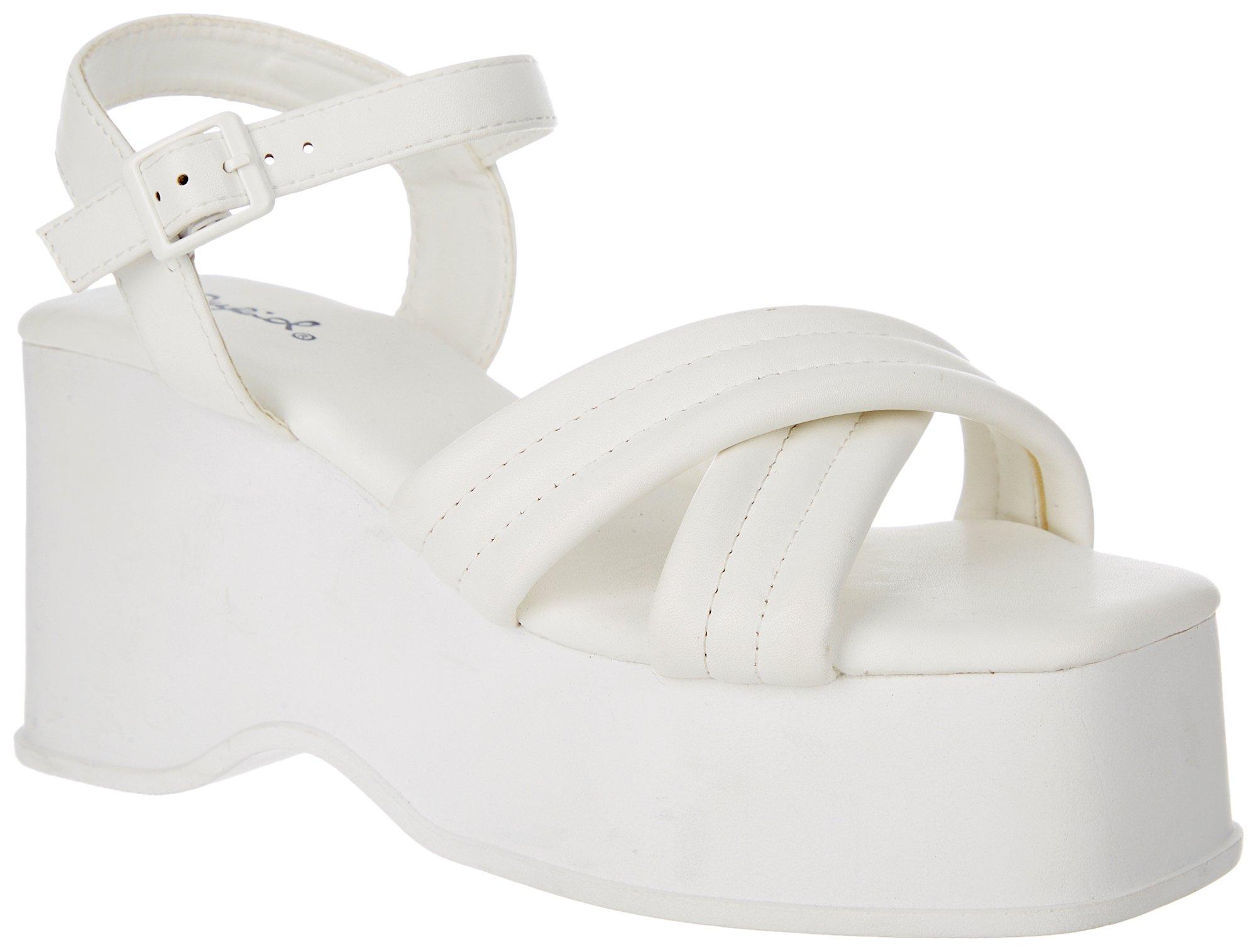 Qupid Womens Alvia Wedge