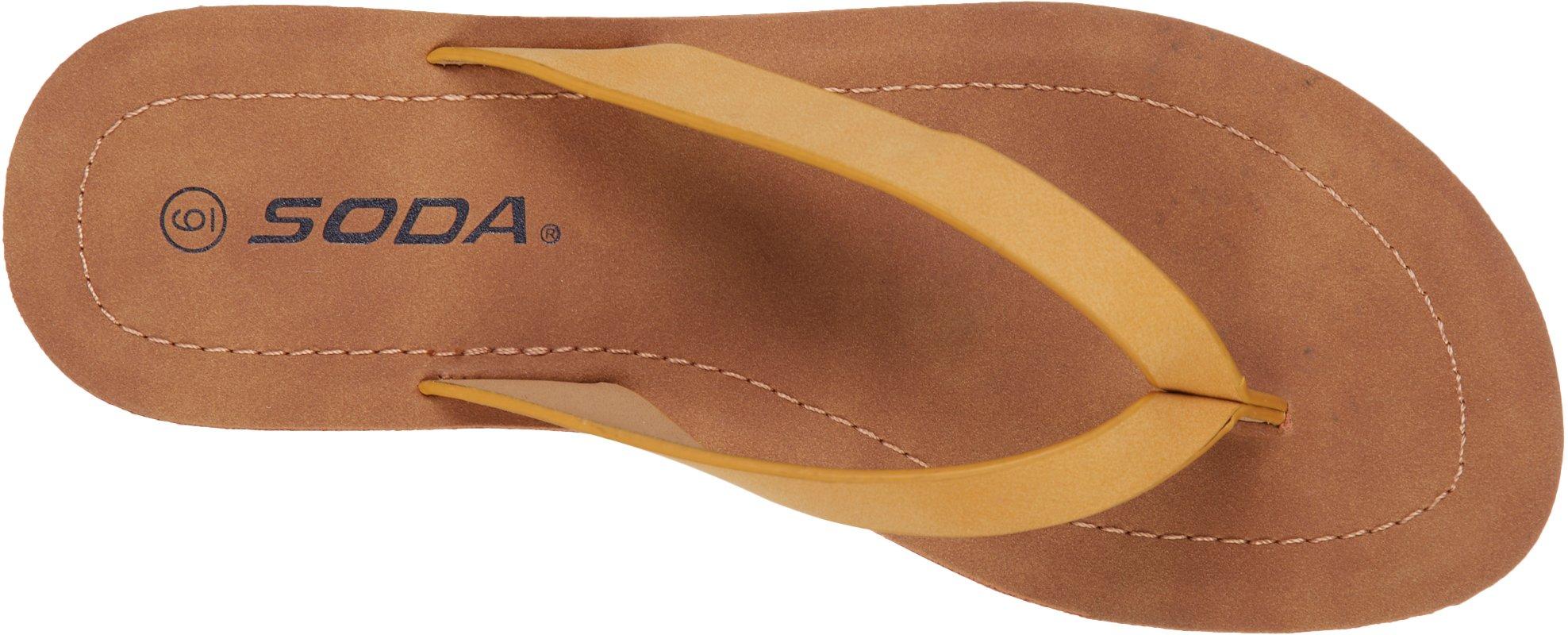 soda flip flops for womens
