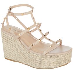 Bamboo Womens Certify-16 Wedge Sandals