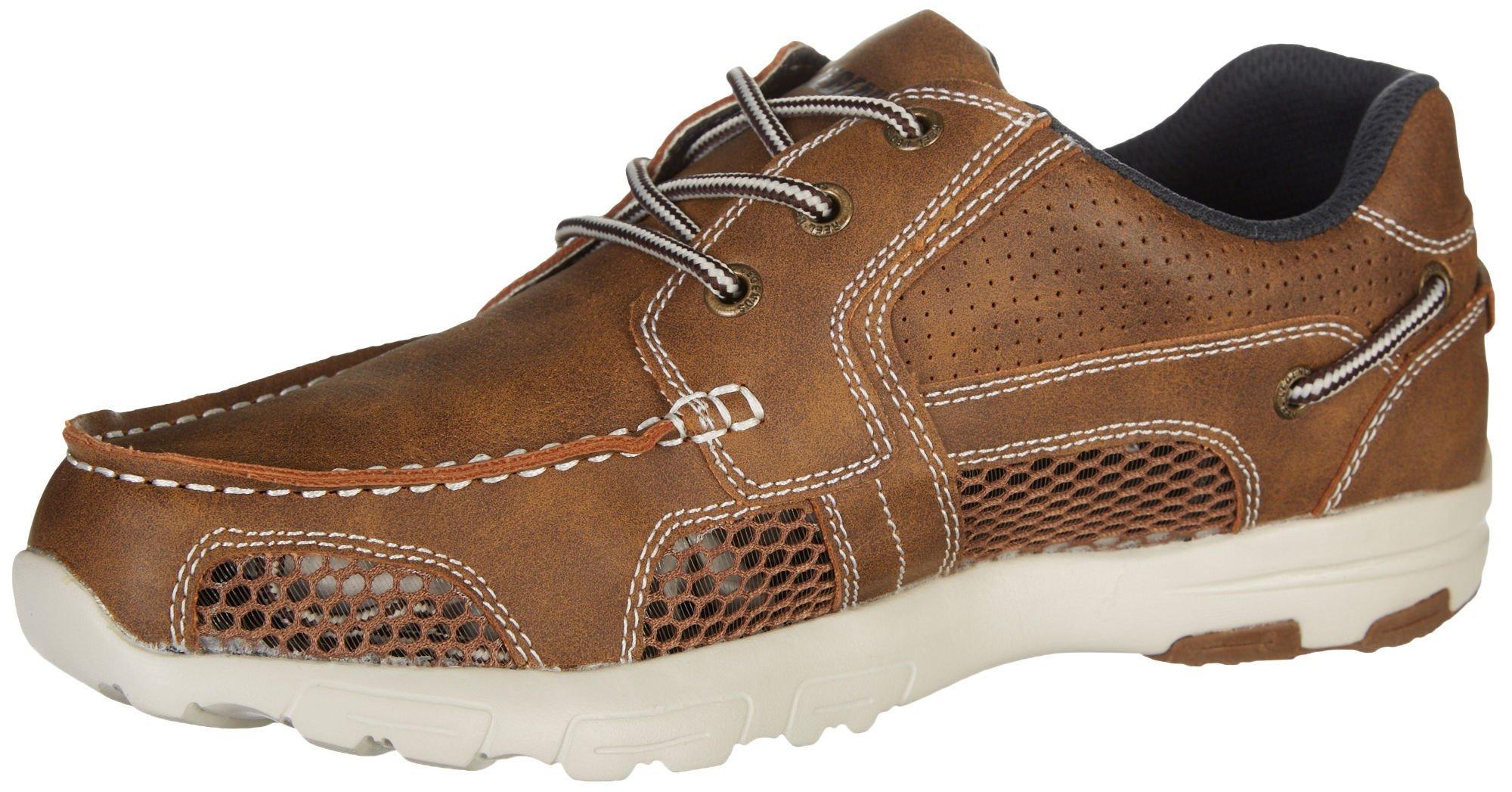 reel legends mens atlantic drainage boat shoes