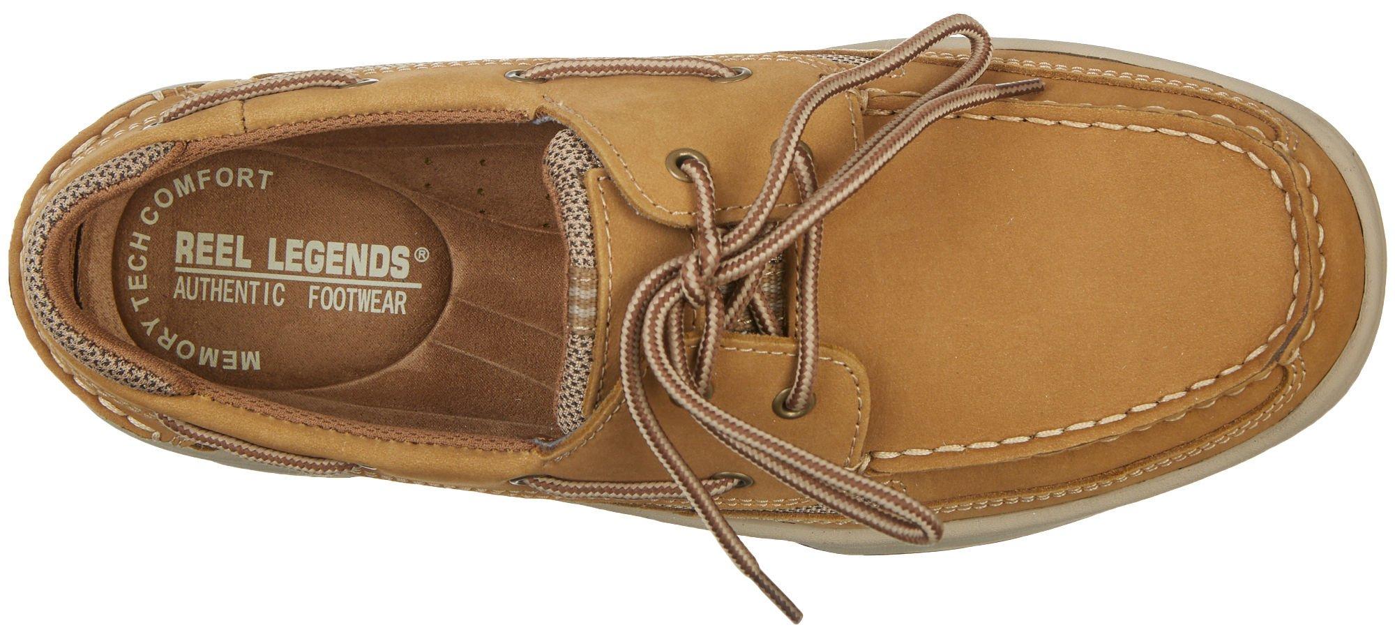 Reel Legends Mens Catamaran Tan Boat Shoes eBay