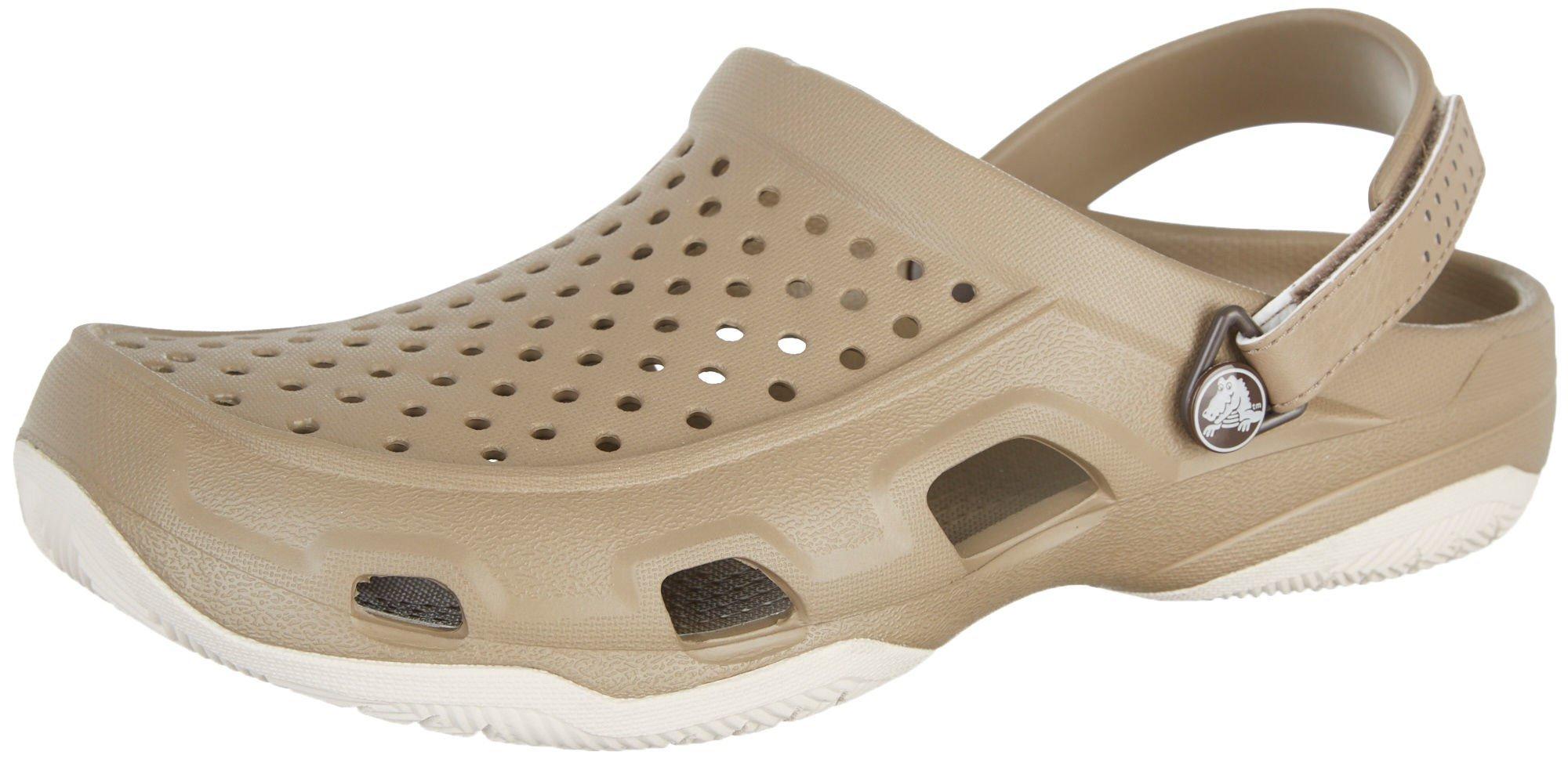 crocs swiftwater deck clog men