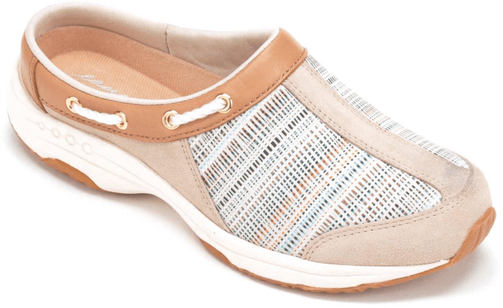 Easy Spirit Womens Travelport Grid Athletic Mules | eBay