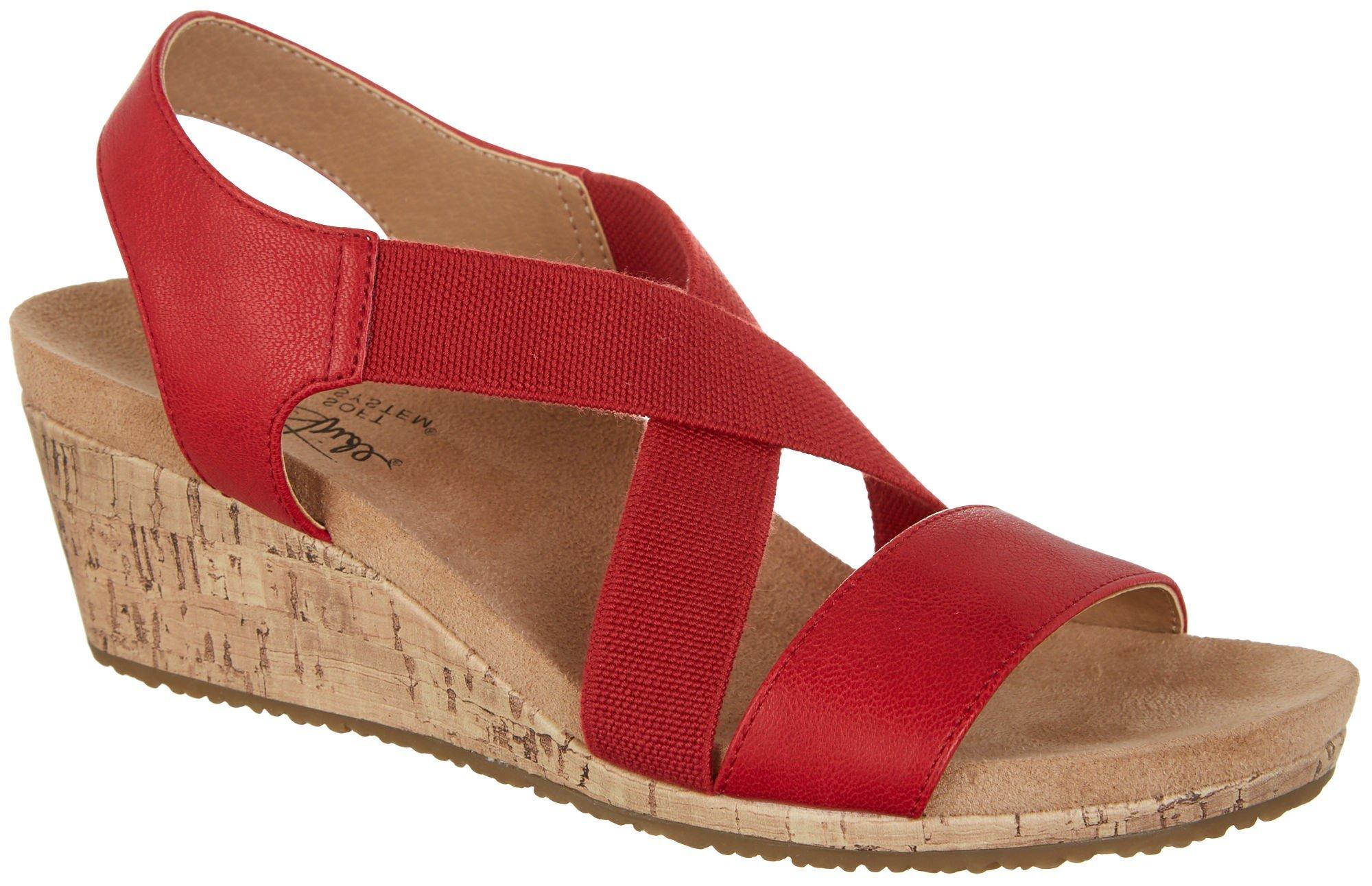 lifestride women's mexico wedge sandal