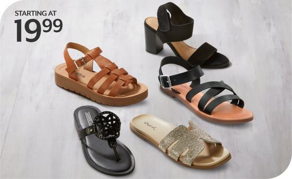STARTING AT 19.99 Fashion sandals for women