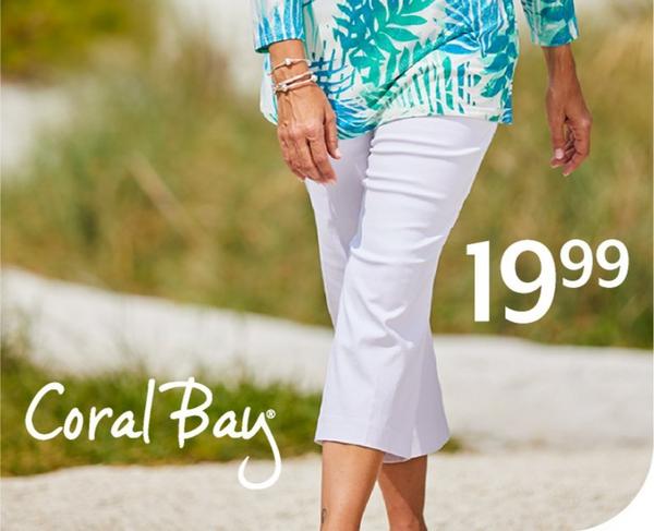 19.99 Coral Bay® capris for women
