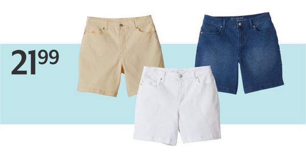 21.99 Gloria Vanderbilt® shorts for women