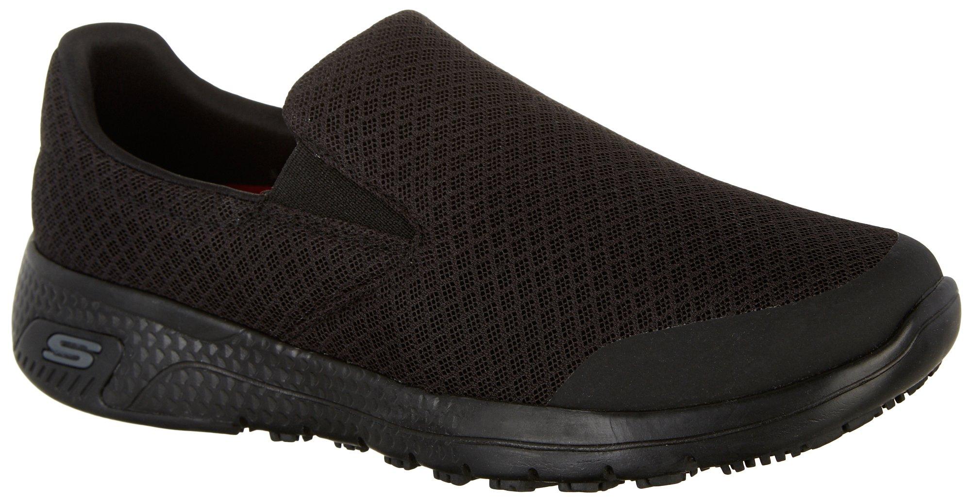 skechers non slip clogs