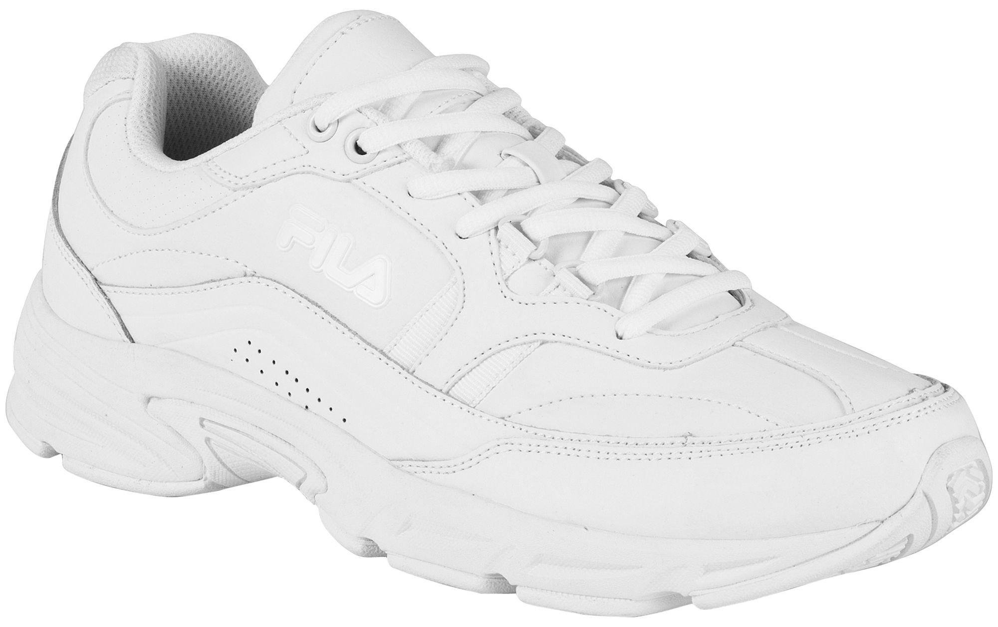 fila mens white shoes