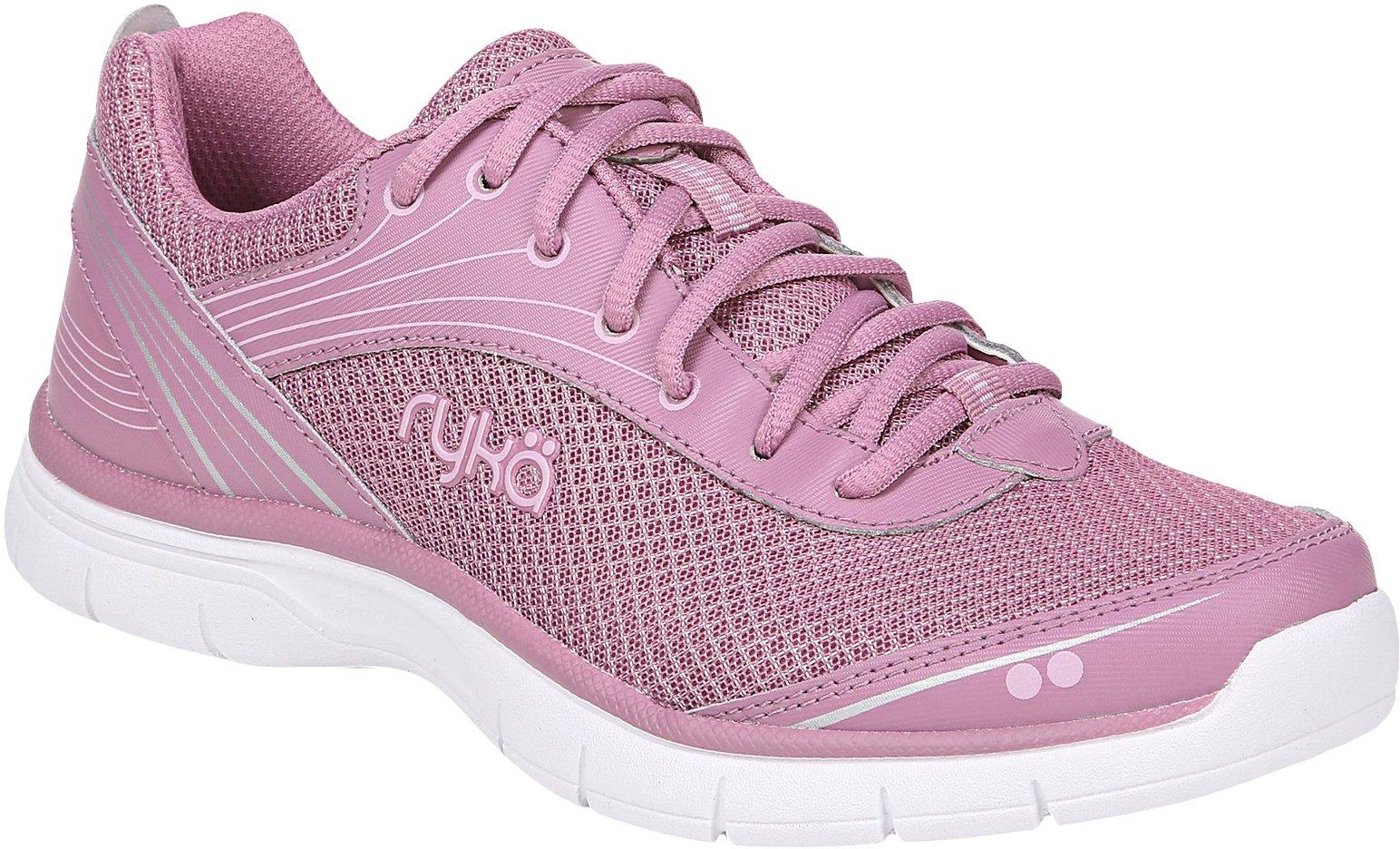 mauve tennis shoes